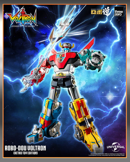 Voltron: Defender of the Universe ROBO-DOU Voltron (Retro Toy Version)