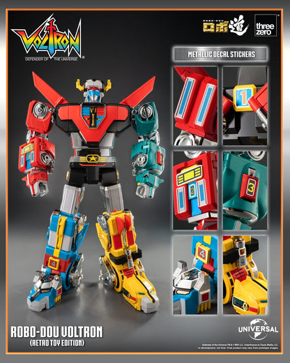 Voltron: Defender of the Universe ROBO-DOU Voltron (Retro Toy Version)
