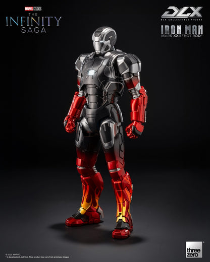 Marvel Studios Infinity Saga DLX Iron Man Mk. 22 (Hot Rod) 1:12 Scale Figure