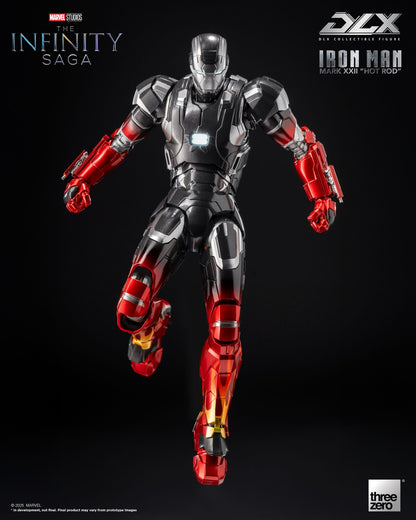 Marvel Studios Infinity Saga DLX Iron Man Mk. 22 (Hot Rod) 1:12 Scale Figure