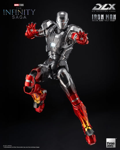 Marvel Studios Infinity Saga DLX Iron Man Mk. 22 (Hot Rod) 1:12 Scale Figure