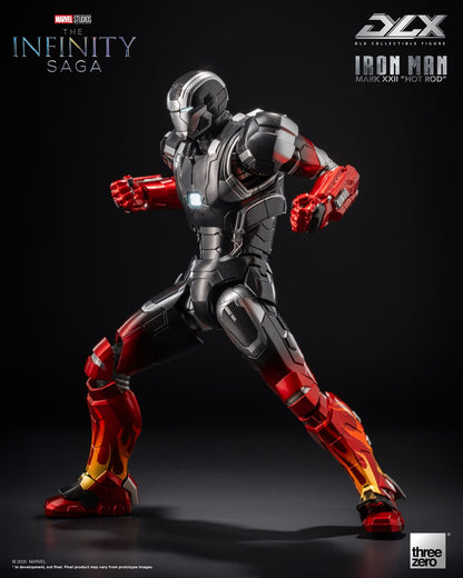 Marvel Studios Infinity Saga DLX Iron Man Mk. 22 (Hot Rod) 1:12 Scale Figure