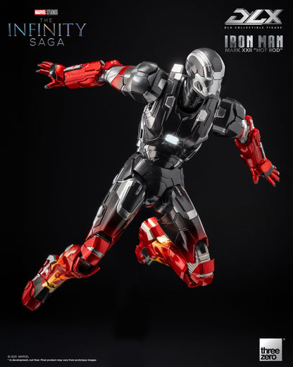 Marvel Studios Infinity Saga DLX Iron Man Mk. 22 (Hot Rod) 1:12 Scale Figure