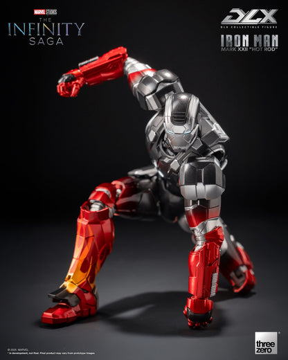 Marvel Studios Infinity Saga DLX Iron Man Mk. 22 (Hot Rod) 1:12 Scale Figure