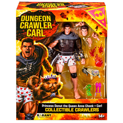 Dungeon Crawler Carl Princess Donut the Queen Anne Chonk & Carl 6" Figure