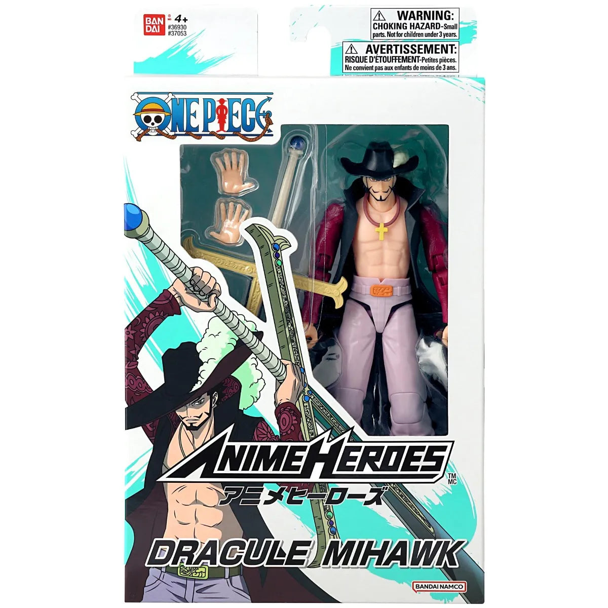 One Piece Anime Heroes Dracule Mihawk Figure [One Piece]