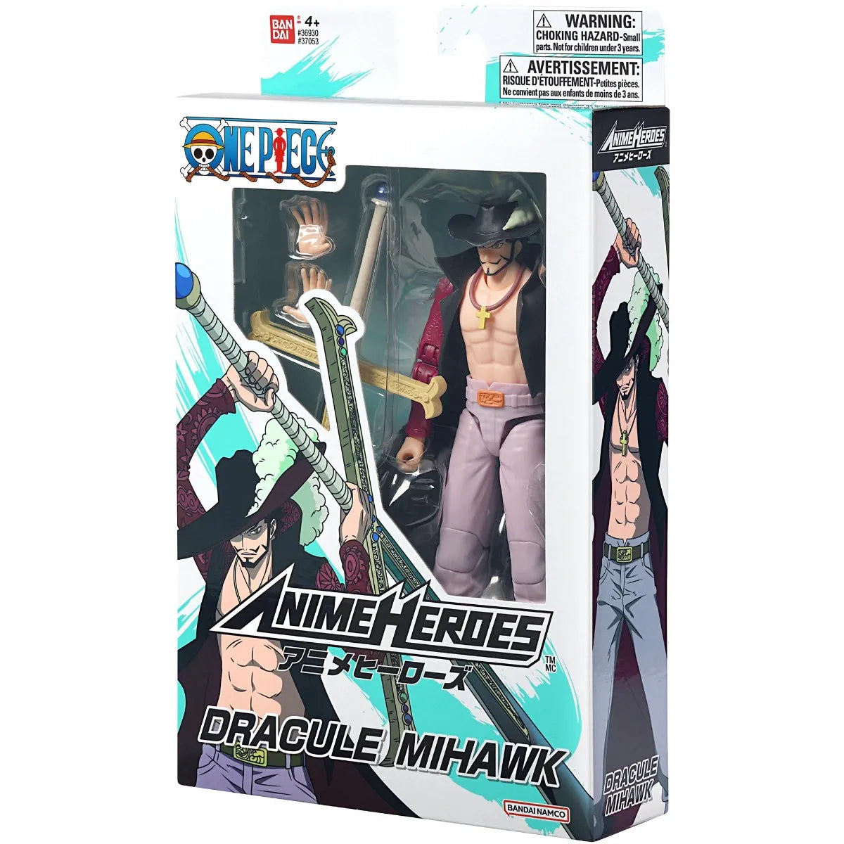One Piece Anime Heroes Dracule Mihawk Figure [One Piece]
