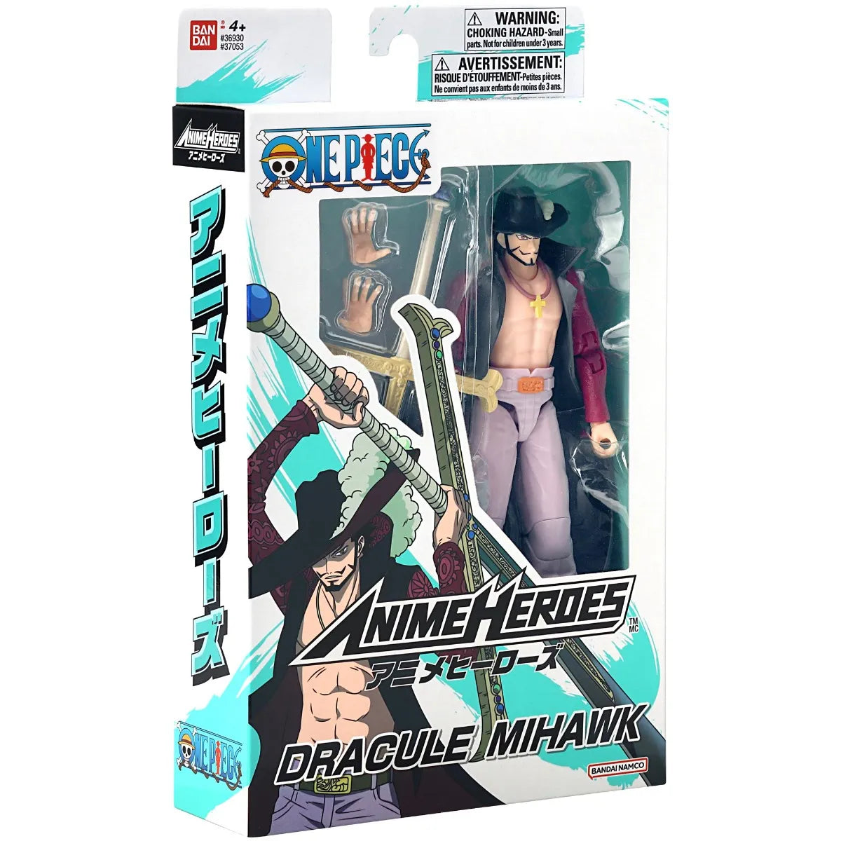 One Piece Anime Heroes Dracule Mihawk Figure [One Piece]