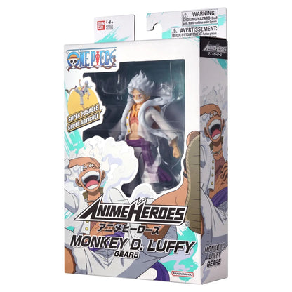 One Piece Anime Heroes Monkey D. Luffy (Gear 5) Figure [One Piece]