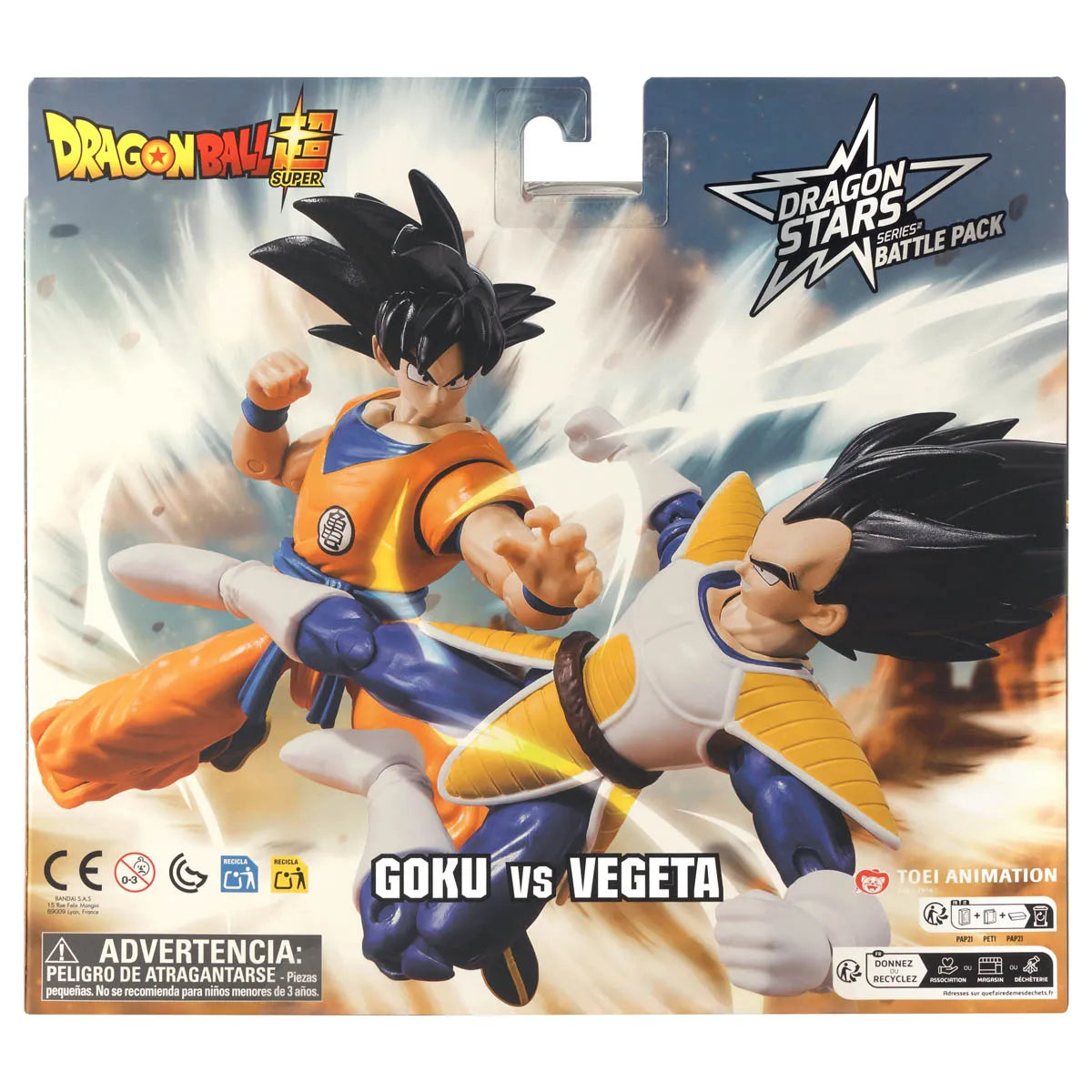 Dragon Ball Dragon Stars Series Battle Pack Vegeta vs. Goku