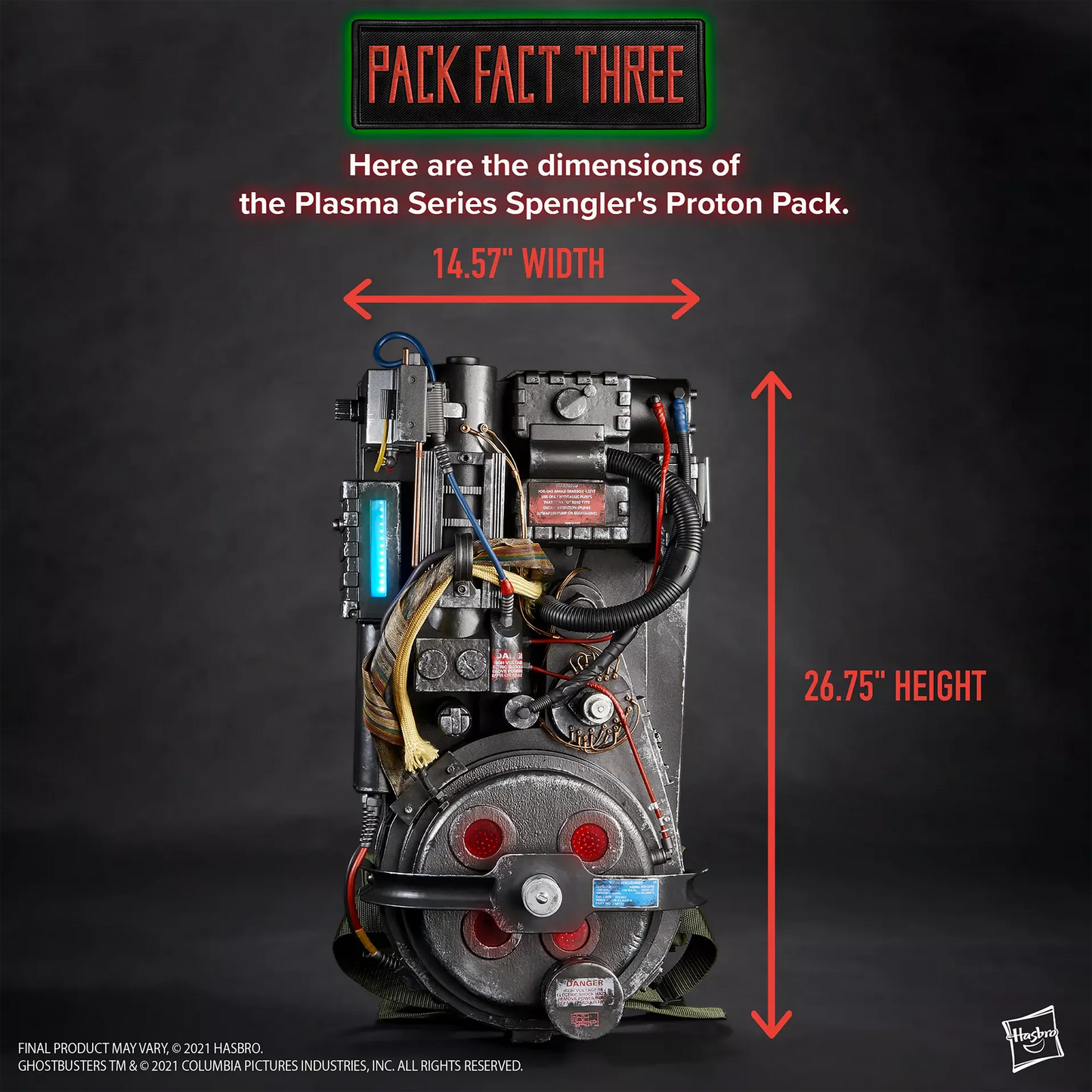 Ghostbusters Plasma Series Spengler’s Proton Pack and Neutrona Wand (HasLab Exclusive)