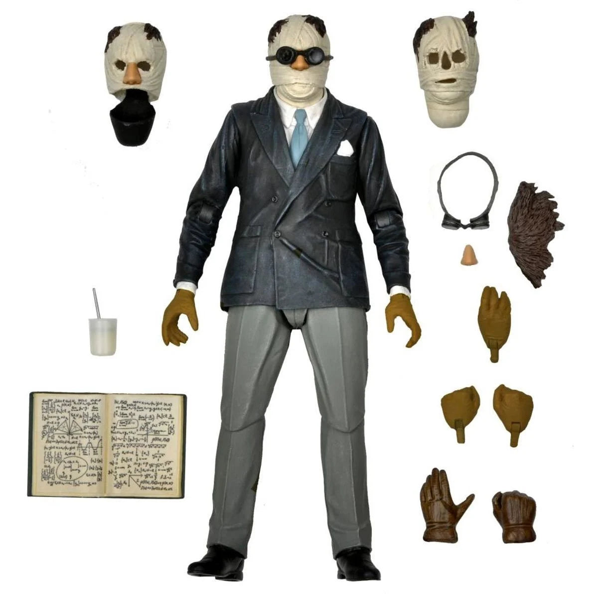 Universal Monsters Ultimate Invisible Man 7" Figure