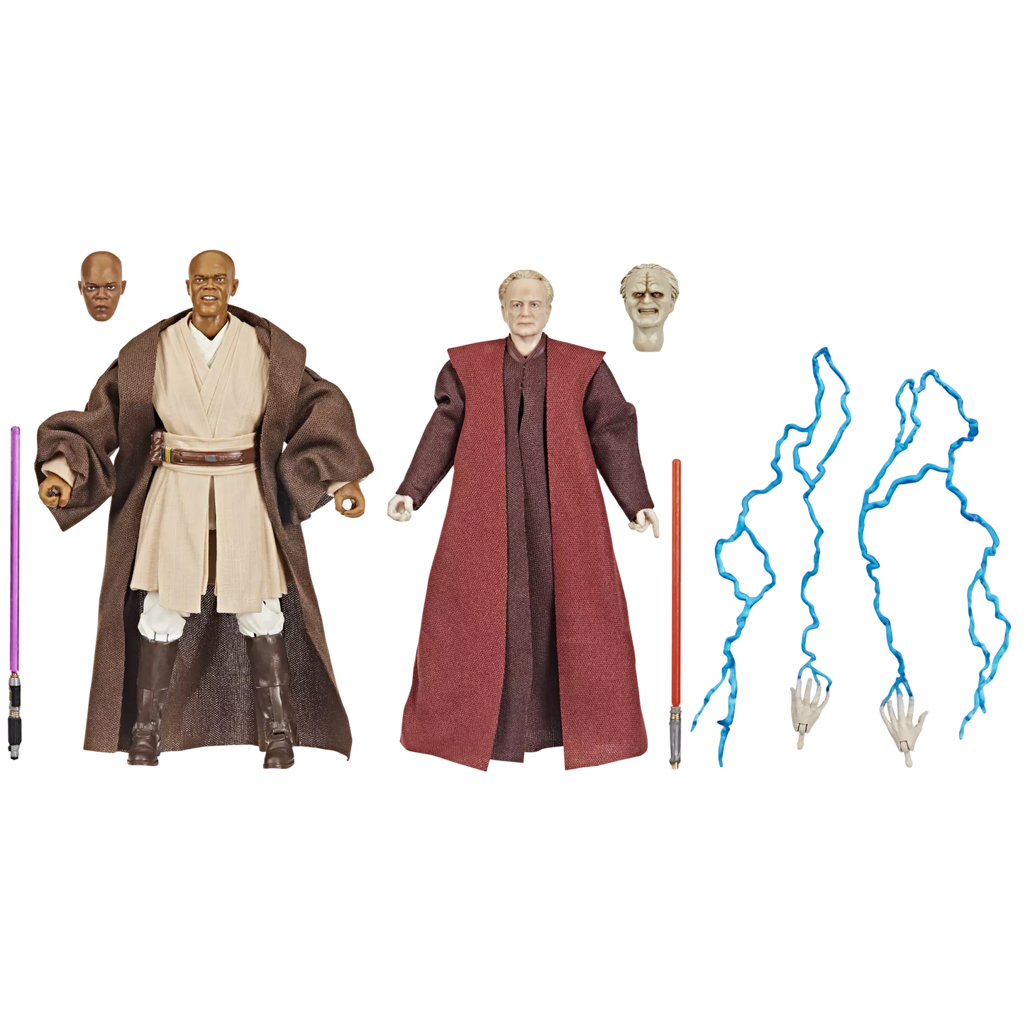 Star Wars The Black Series Mace Windu & Darth Sidious [RotS]