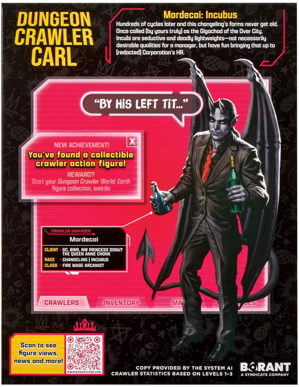 Dungeon Crawler Carl Mordecai 6" Figure [Collectible Crawlers]