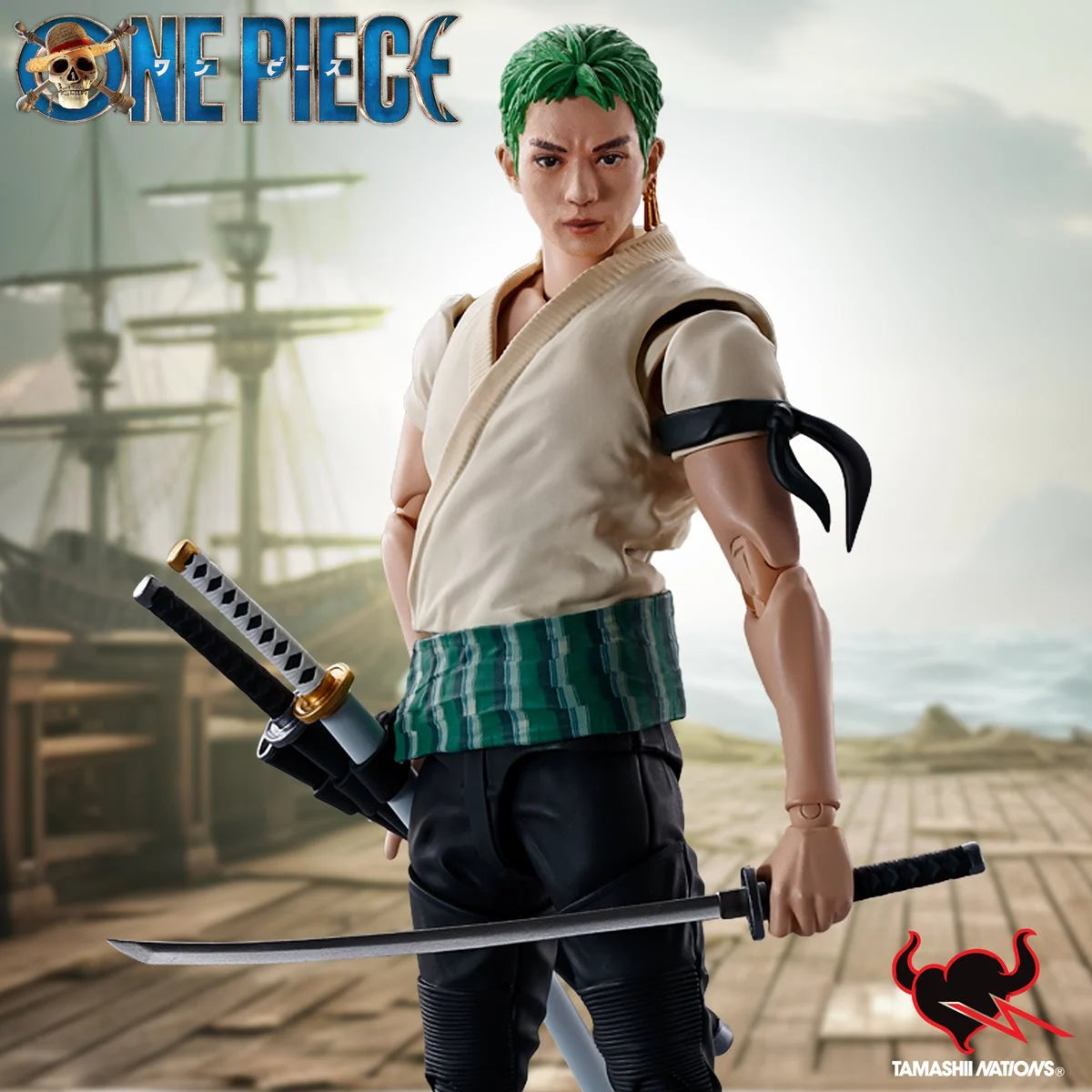 One Piece Roronoa Zoro S.H.Figuarts Figure [Netflix]