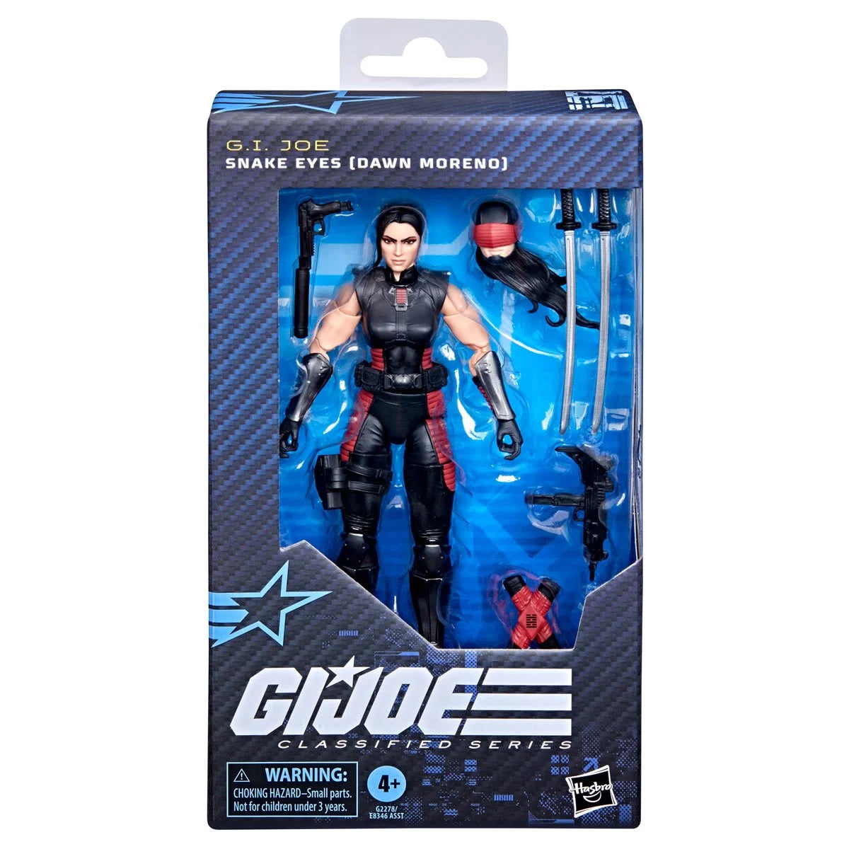 G.I. Joe Classified Series #197, Snake Eyes (Dawn Moreno)