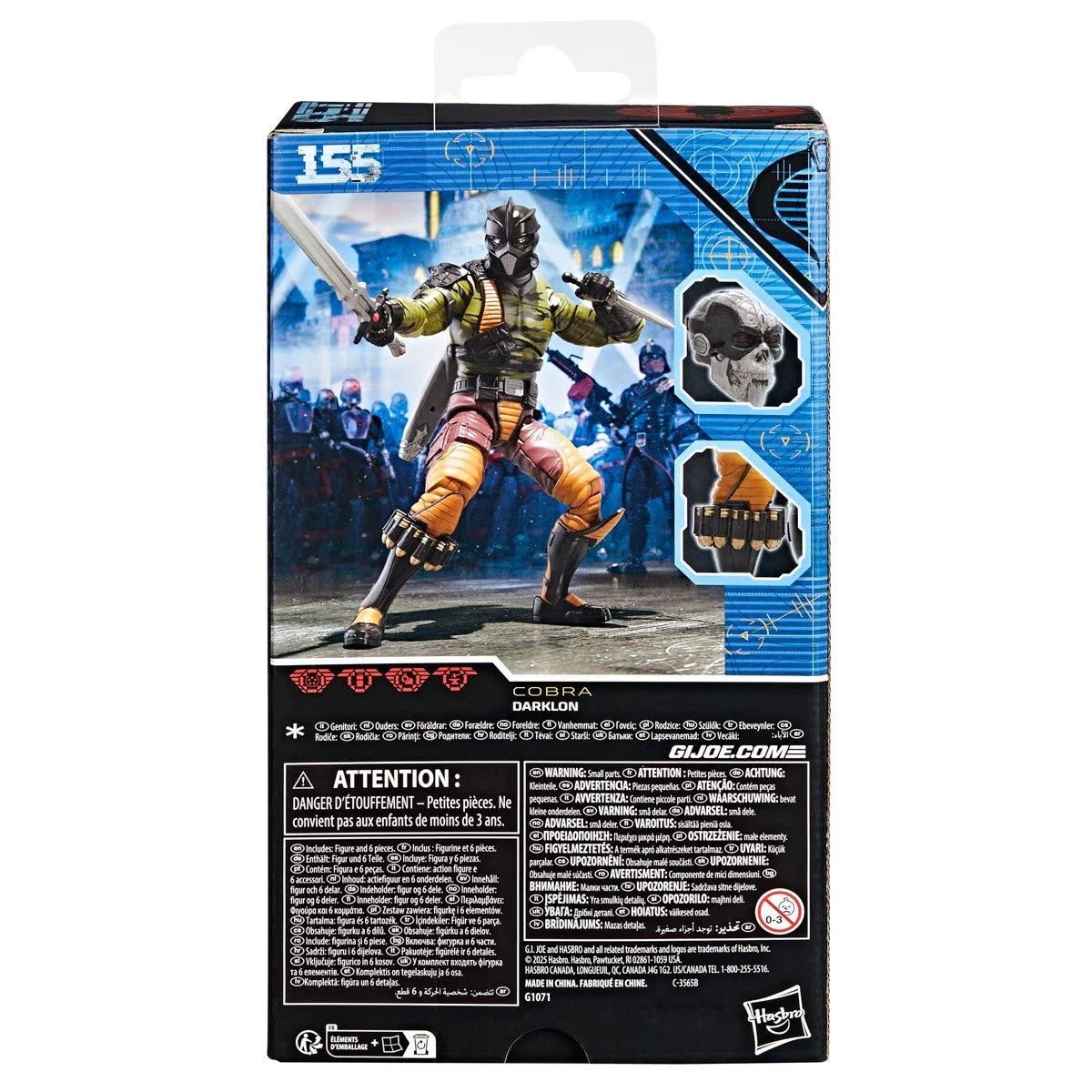 G.I. Joe Classified Series #155, Darklon