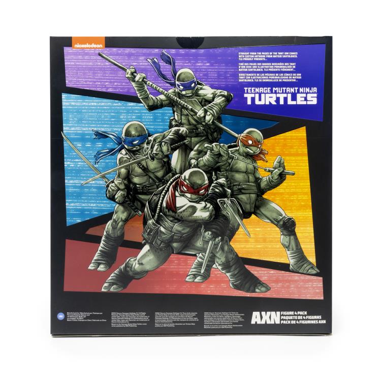 Teenage Mutant Ninja Turtles BST AXN Comic Book Series Black & White 4-Figure Set (SDCC 2023 Exclusive)