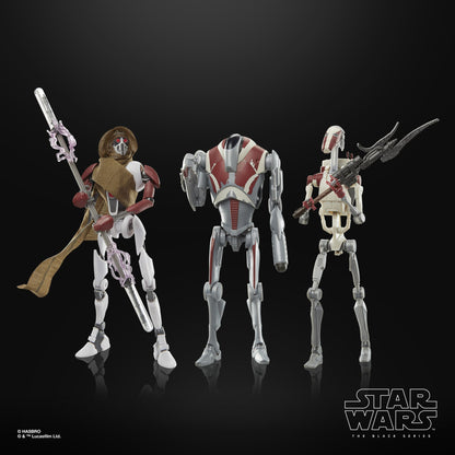 Star Wars The Black Series MagnaGuard, Super Battle Droid, and Battle Droid 3-Pack [Gaming]