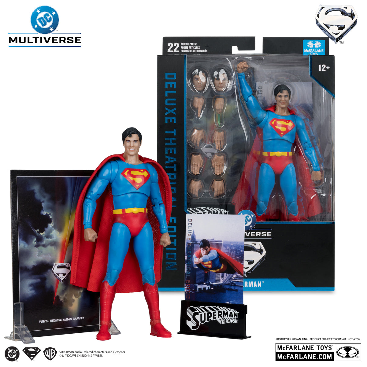 DC Multiverse Deluxe Theatrical Edition Superman [1978 Movie]