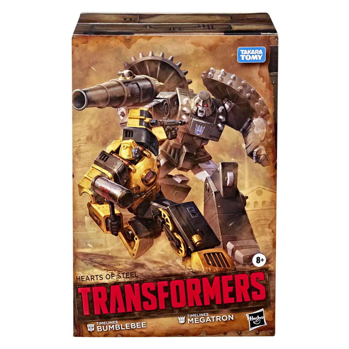 Transformers Timelines Comic Edition Megatron and Bumblebee [Hearts of Steel]