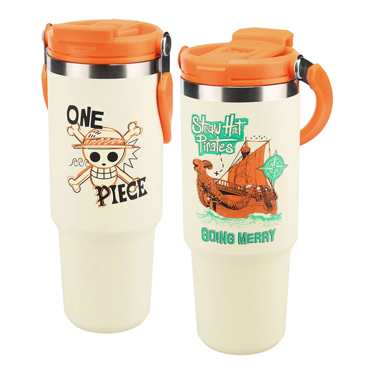 One Piece 30oz Insulated Cup with Top Handle