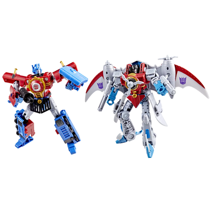 Transformers Timelines Comic Edition Optimus Prime and Starscream [Hearts of Steel]