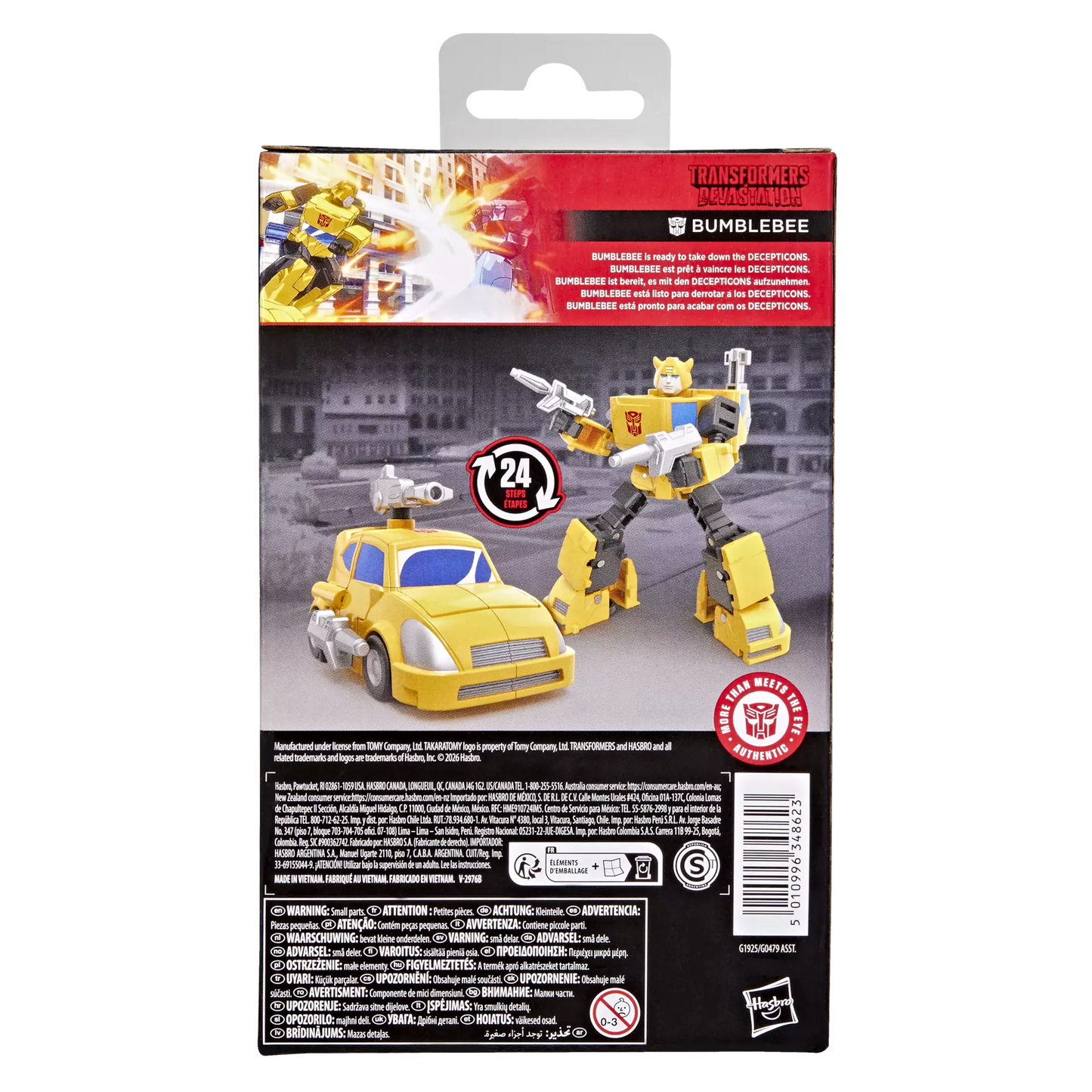 Transformers Studio Series Deluxe Class Bumblebee [Transformers: Devastation]