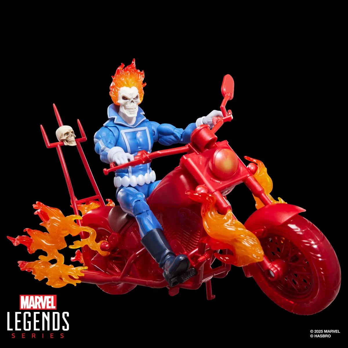 Marvel Legends Series Ghost Rider Johnny Blaze with Motorcycle