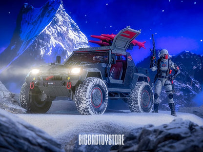 G.I. Joe Classified Series #120, Cobra Night Attack 4-WD Stinger & Driver