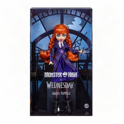 Monster High x Wednesday Agnes DeMille Fashion Doll
