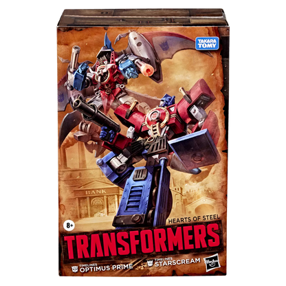 Transformers Timelines Comic Edition Optimus Prime and Starscream [Hearts of Steel]