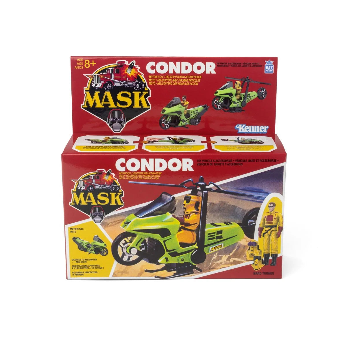 M.A.S.K. Condor Vehicle with Brad Turner