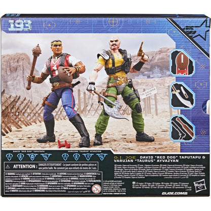 G.I. Joe Classified Series #193, David "Red Dog" Taputapu & Varujan "Taurus" Ayvazyan