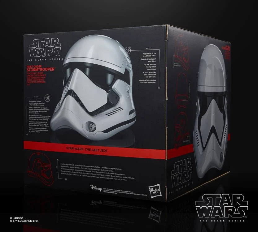 Star Wars The Black Series First Order Stormtrooper Electronic Helmet