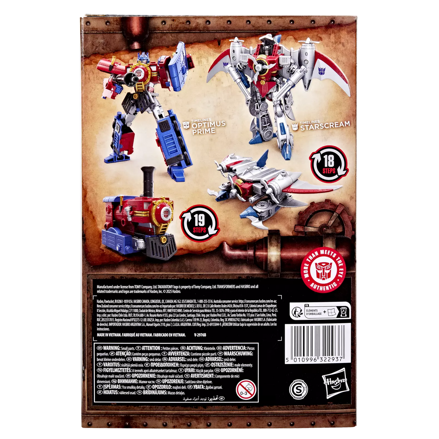 Transformers Timelines Comic Edition Optimus Prime and Starscream [Hearts of Steel]