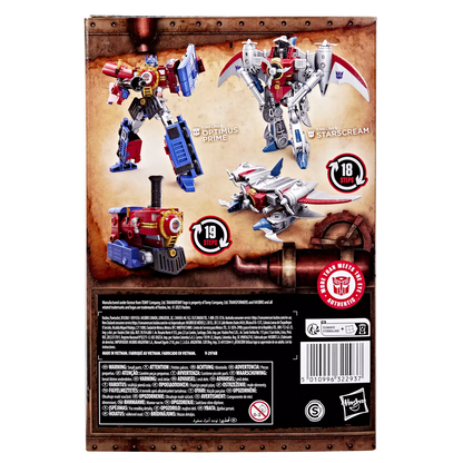 Transformers Timelines Comic Edition Optimus Prime and Starscream [Hearts of Steel]
