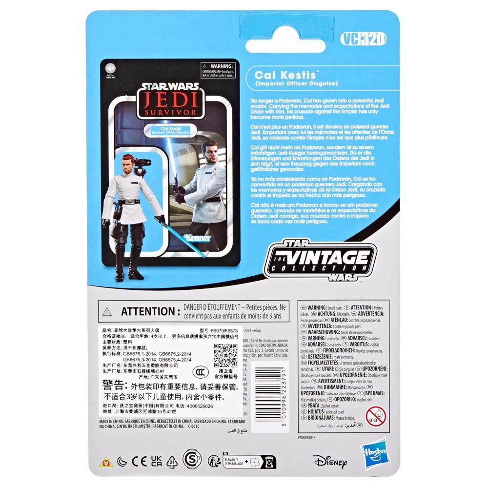 Star Wars The Vintage Collection Cal Kestis (Imperial Officer Disguise) [VC320]