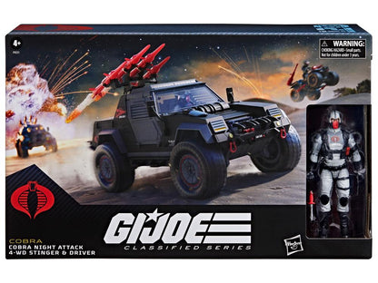 G.I. Joe Classified Series #120, Cobra Night Attack 4-WD Stinger & Driver