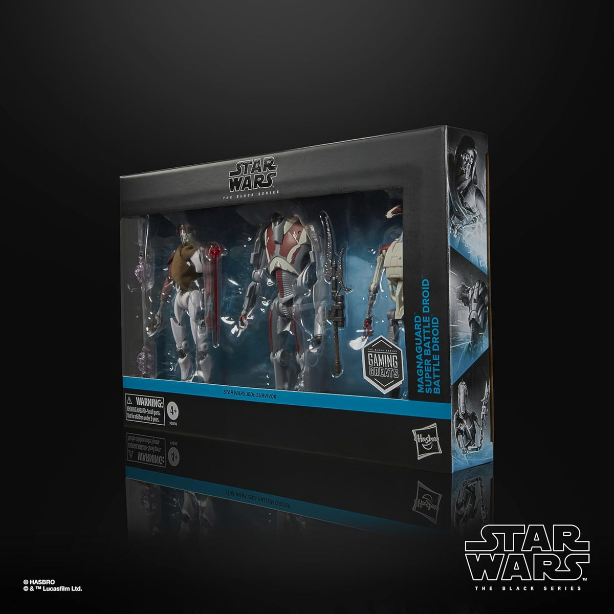 Star Wars The Black Series MagnaGuard, Super Battle Droid, and Battle Droid 3-Pack [Gaming]