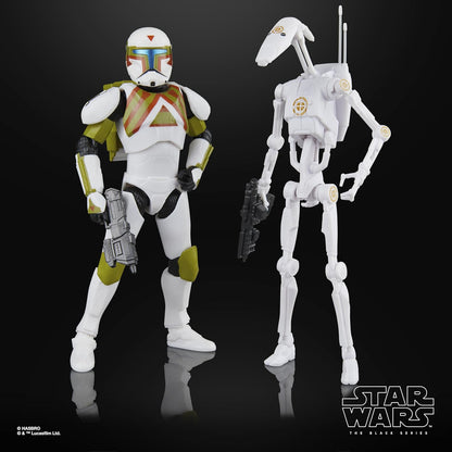 Star Wars The Black Series Clone Commando (Urban Fighter) & B1 Battle Droid (Training) [Gaming]