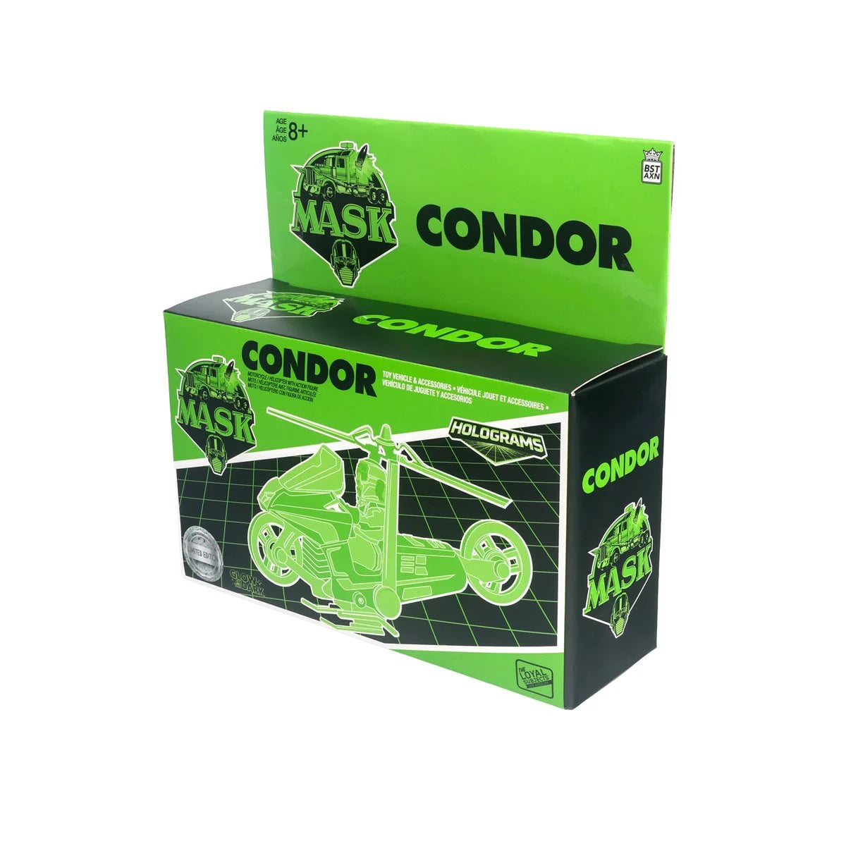 M.A.S.K. Condor Vehicle with Brad Turner (Hologram Limited Edition)