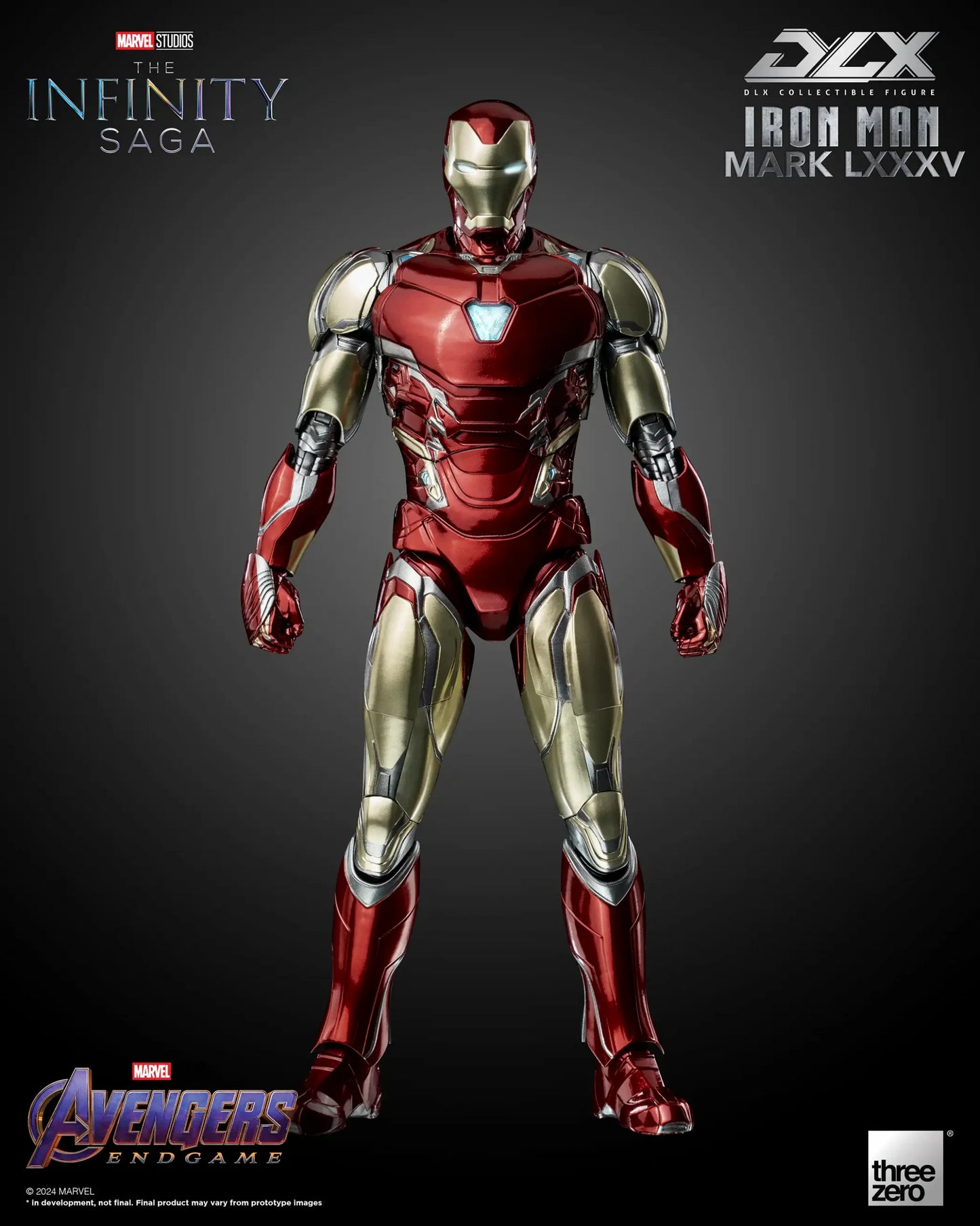 Marvel Studios Infinity Saga DLX Iron Man Mk. 85 1:12 Scale Figure