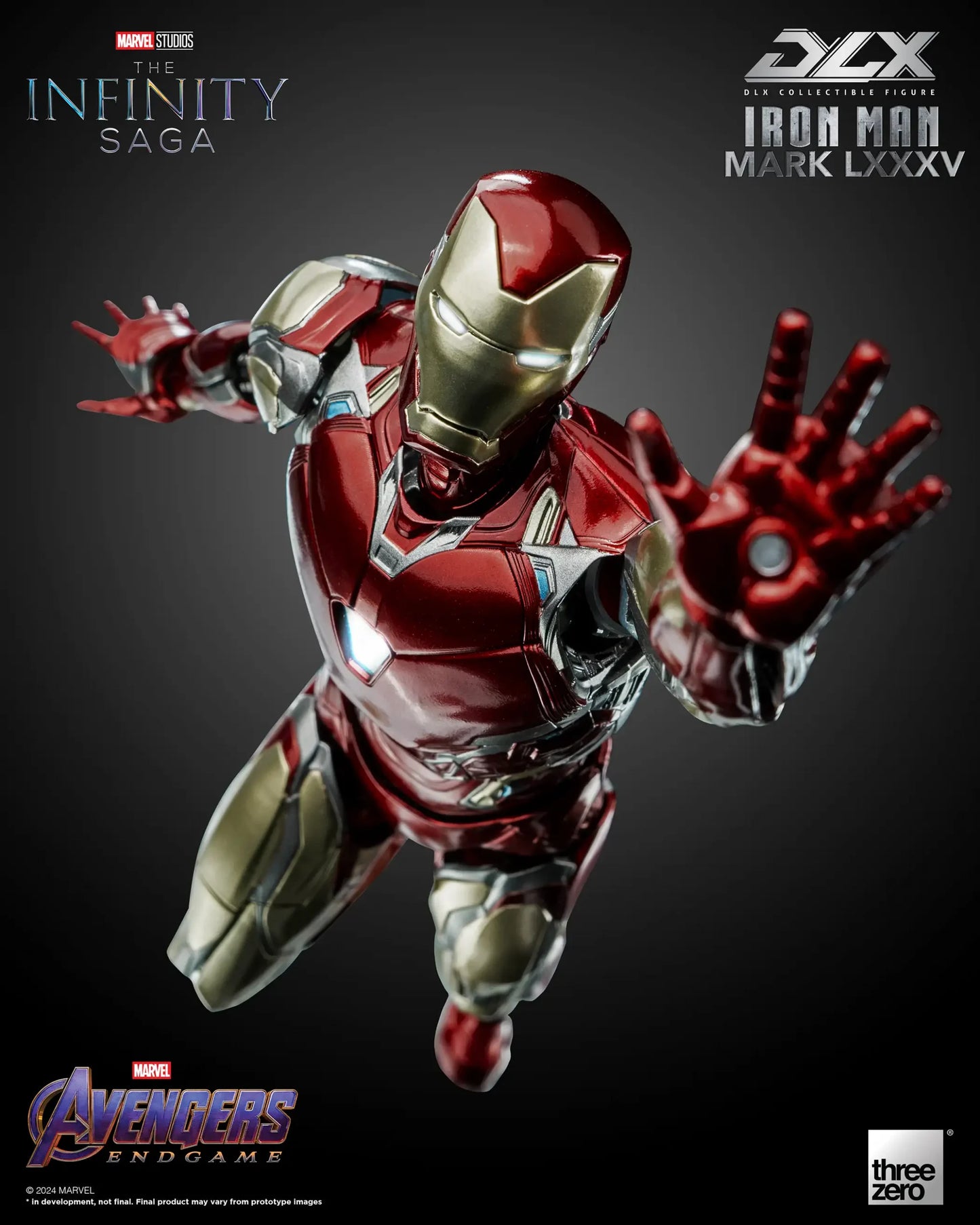 Marvel Studios Infinity Saga DLX Iron Man Mk. 85 1:12 Scale Figure