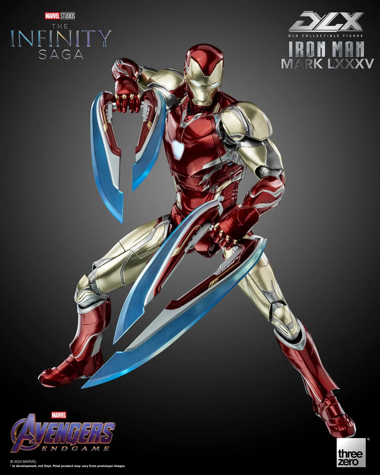 Marvel Studios Infinity Saga DLX Iron Man Mk. 85 1:12 Scale Figure