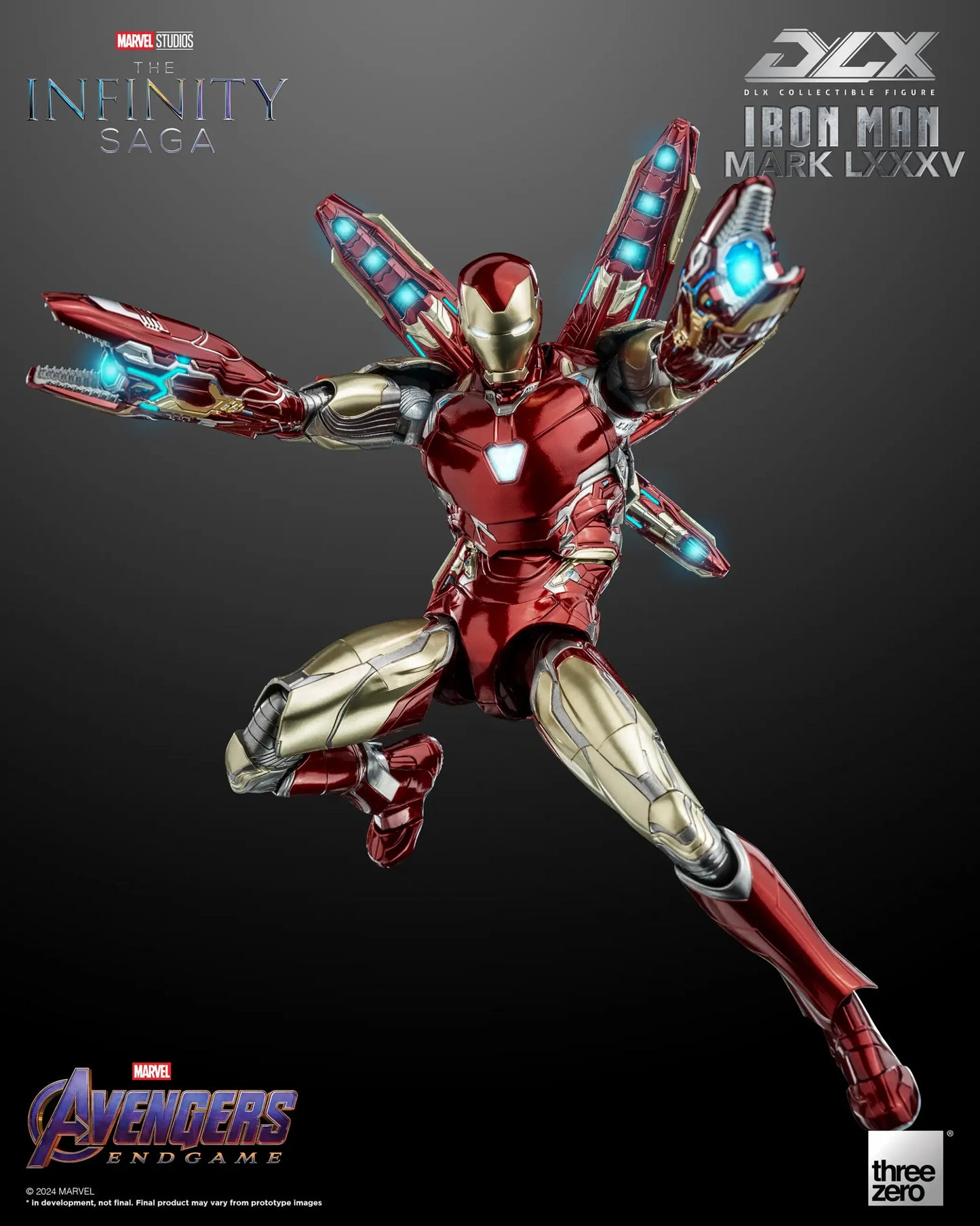 Marvel Studios Infinity Saga DLX Iron Man Mk. 85 1:12 Scale Figure