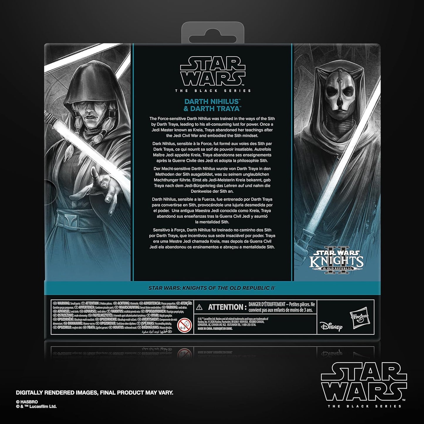 Star Wars The Black Series Darth Nihilus & Darth Traya [Gaming]