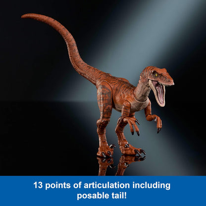 Jurassic Park Hammond Collection Velociraptor (Tiger) Dinosaur [The Lost World]