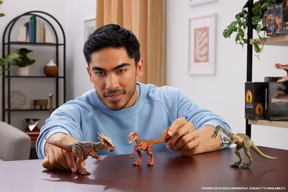Jurassic Park Hammond Collection Velociraptor (Tiger) Dinosaur [The Lost World]