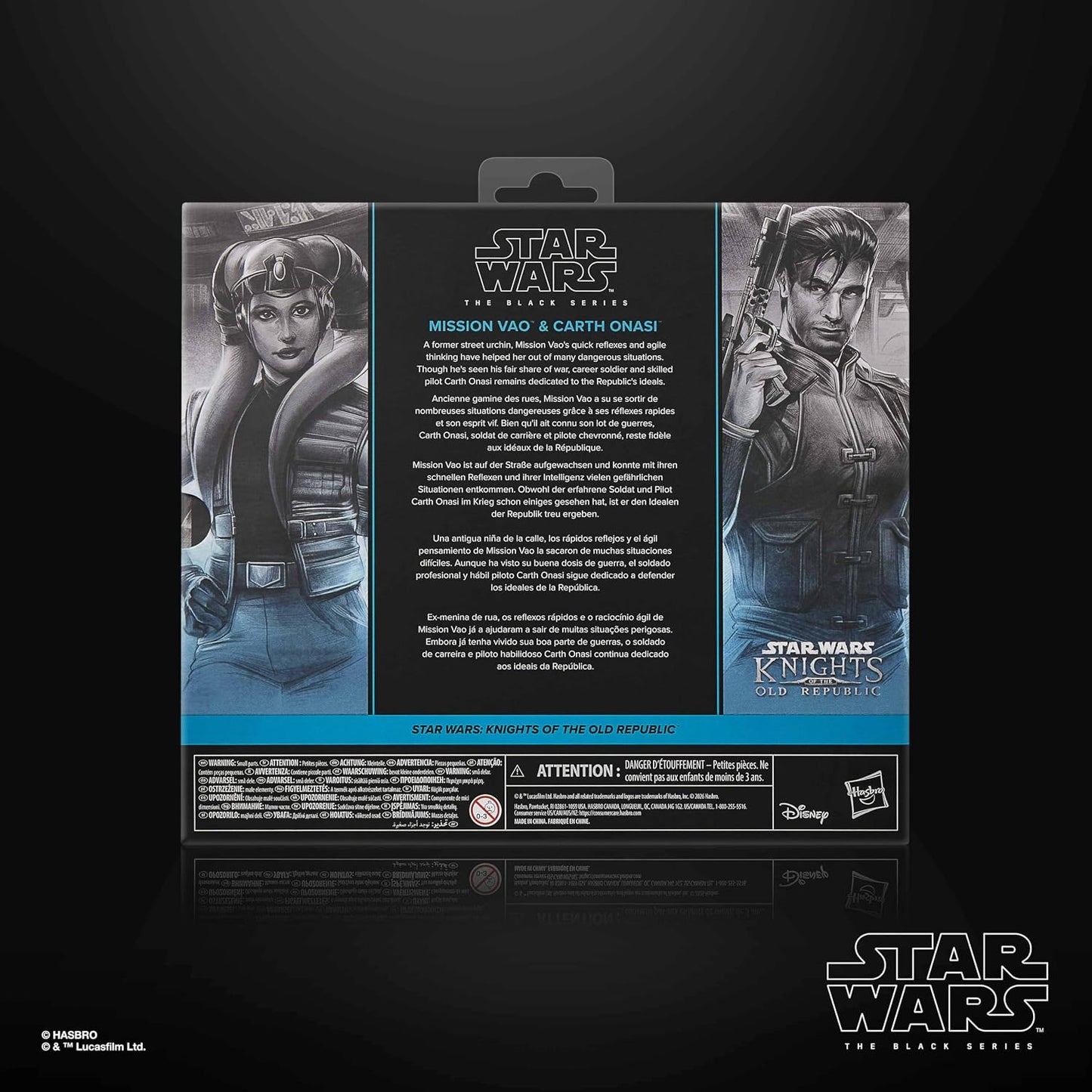Star Wars The Black Series Mission Vao & Carth Onasi [Gaming]